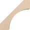 Ekena Millwork 5-inch W x 18-inch D x 18-inch H Westlake Rough Cedar Woodgrain TimberThane Knee Brace, Primed BRCUR05X18X18WTLRCPR - alternate 6